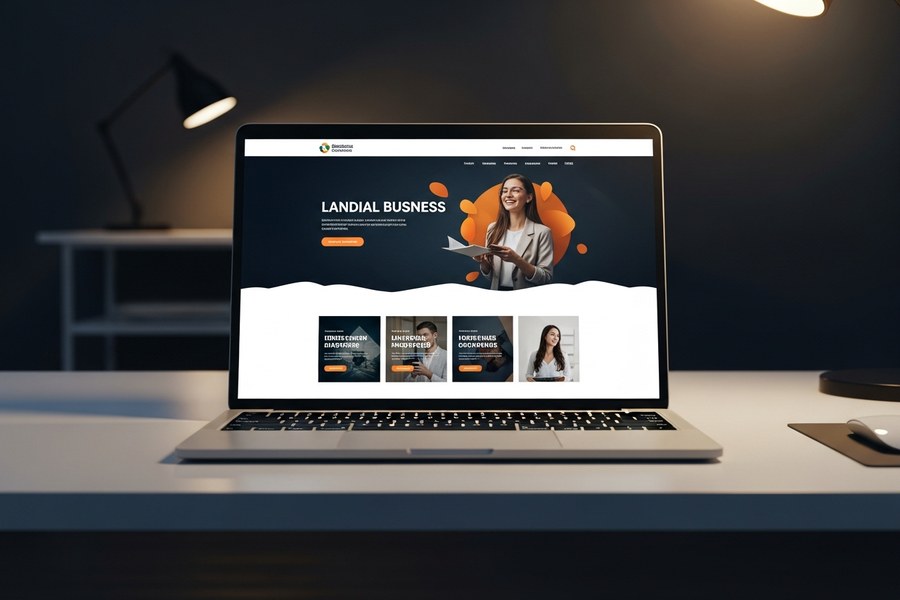 Landing page profissional